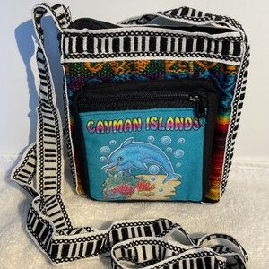 Cayman Islands and Dolphin Small Crossbody Bag